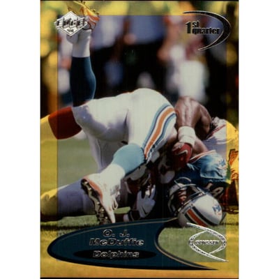 1998 Collector's Edge Odyssey Level 2 HoloGold #H77 O.J. McDuffie