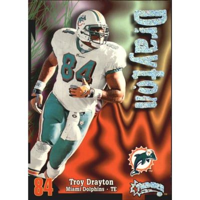 1998 SkyBox Thunder Rave #74 Troy Drayton