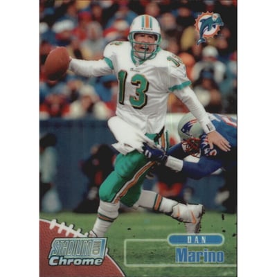 1998 Stadium Club Chrome Refractors #SCC8 Dan Marino