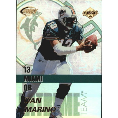 1999 Collector's Edge Fury Extreme Team #E9 Dan Marino