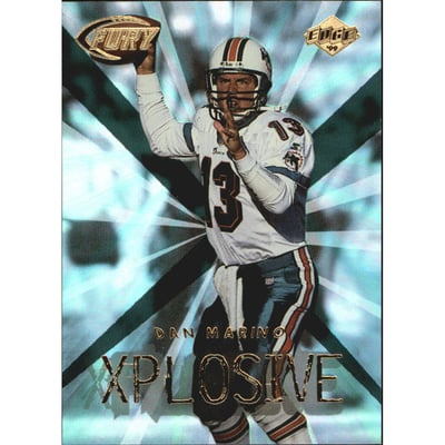 1999 Collector's Edge Fury Xplosive #12 Dan Marino