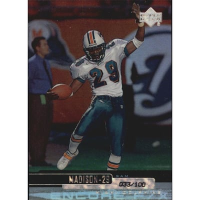 1999 Upper Deck Encore F/X #92 Sam Madison
