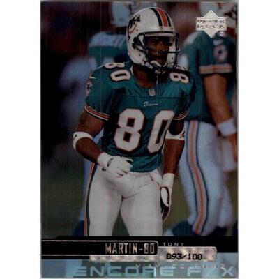 1999 Upper Deck Encore F/X #94 Tony Martin