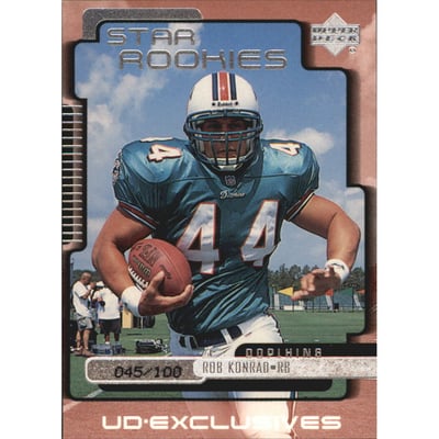 1999 Upper Deck Exclusives 100 #245 Rob Konrad