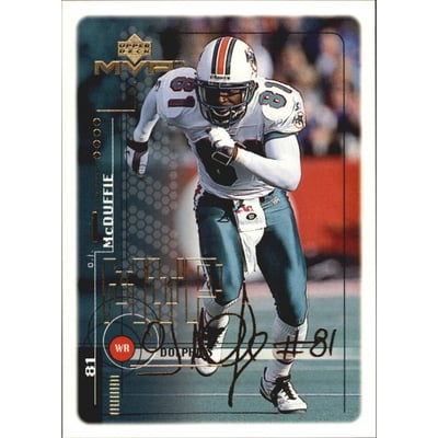 1999 Upper Deck MVP Gold Script #99 O.J. McDuffie