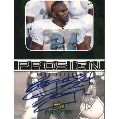 1999 Upper Deck MVP ProSign #TR Troy Drayton