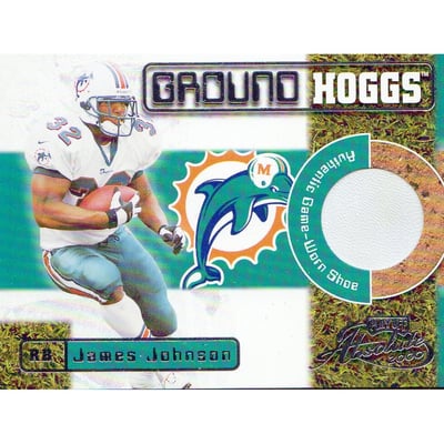 2000 Absolute Ground Hoggs Shoe #GH14 James Johnson/135