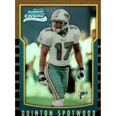 2000 Bowman Chrome Refractors #213 Quinton Spotwood