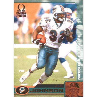 2000 Pacific Omega Copper #74 James Johnson