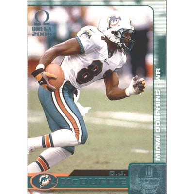 2000 Pacific Omega Platinum Blue #77 O.J. McDuffie