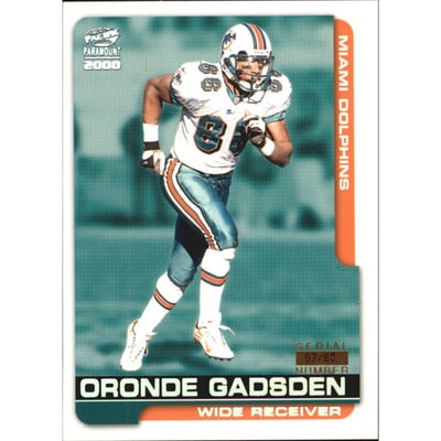 2000 Paramount HoloSilver #122 Oronde Gadsden