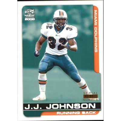 2000 Paramount HoloSilver #124 James Johnson