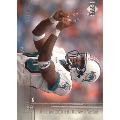 2000 Upper Deck Exclusives Silver #111 Tony Martin