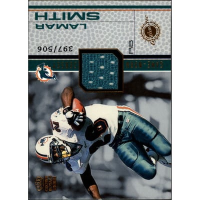 2001 Crown Royale Game Worn Jerseys #8 Lamar Smith/506