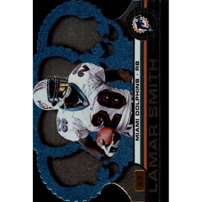 2001 Crown Royale Platinum Blue #75 Lamar Smith