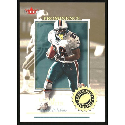 2001 Fleer Authority Prominence 75 #3 Lamar Smith