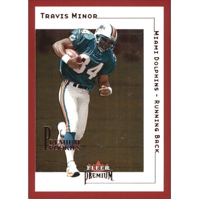 2001 Fleer Premium Star Ruby #231 Travis Minor