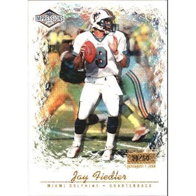2001 Pacific Impressions Premiere Date #67 Jay Fiedler