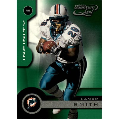 2001 Quantum Leaf Infinity Green #96 Lamar Smith