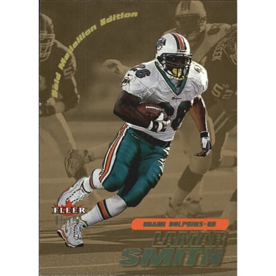 2001 Ultra Gold Medallion #240G Lamar Smith