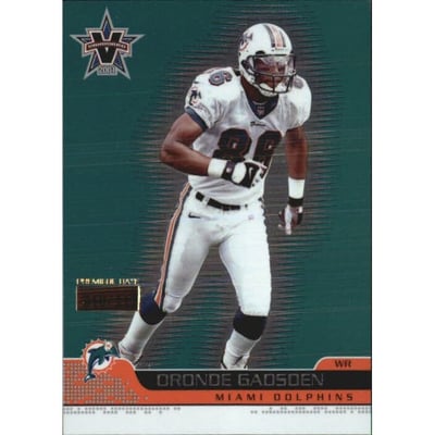 2001 Vanguard Premiere Date #49 Oronde Gadsden