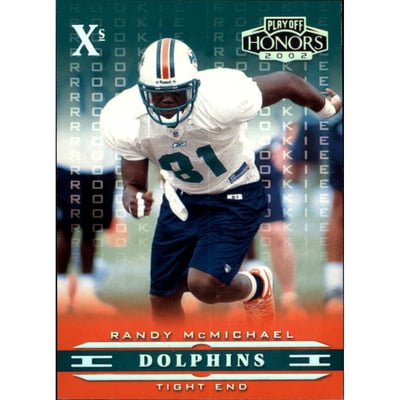 2002 Playoff Honors X's #137 Randy McMichael