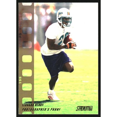 2002 Stadium Club Photographer's Proofs #155 Leonard Henry