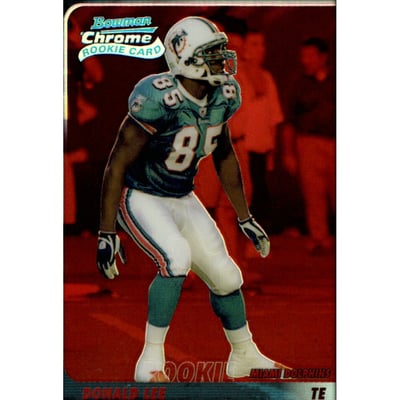 2003 Bowman Chrome Red Refractors #210 Donald Lee