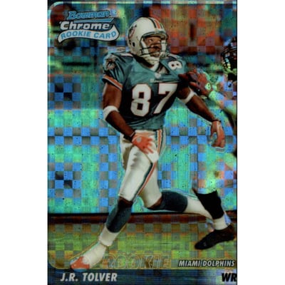 2003 Bowman Chrome Xfractors #157 J.R. Tolver