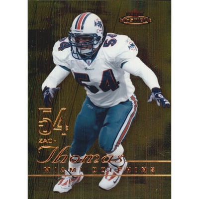 2003 Fleer Mystique Gold #40 Zach Thomas