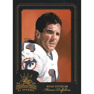 2003 Gridiron Kings Gold #30 Brian Griese