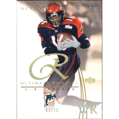 2003 Ultimate Collection Gold #76 J.R. Tolver/75