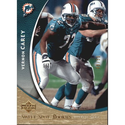 2004 Sweet Spot Gold #187 Vernon Carey