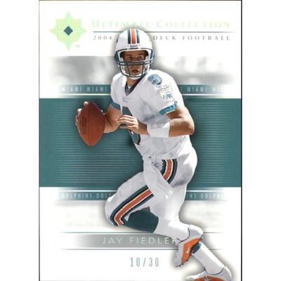 2004 Ultimate Collection HoloGold #36 Jay Fiedler