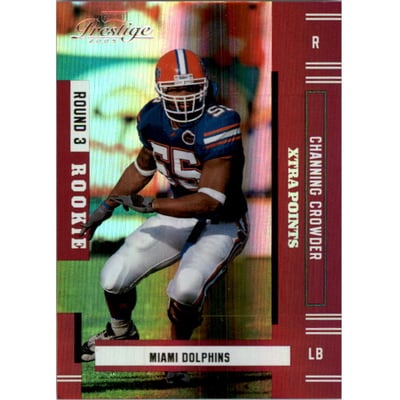 2005 Playoff Prestige Xtra Points Red #227 Channing Crowder