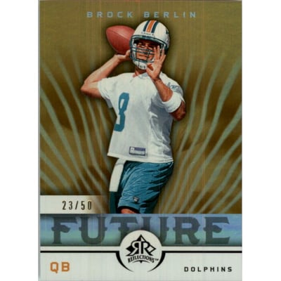 2005 Reflections Gold #183 Brock Berlin