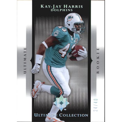 2005 Ultimate Collection Gold Holofoil #256 Kay-Jay Harris