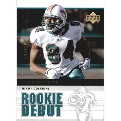 2005 Upper Deck Rookie Debut Gold 100 #51 Chris Chambers
