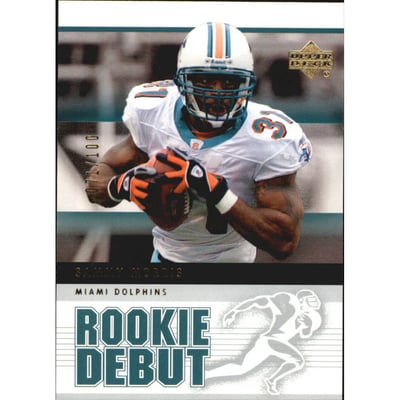 2005 Upper Deck Rookie Debut Gold 100 #52 Sammy Morris