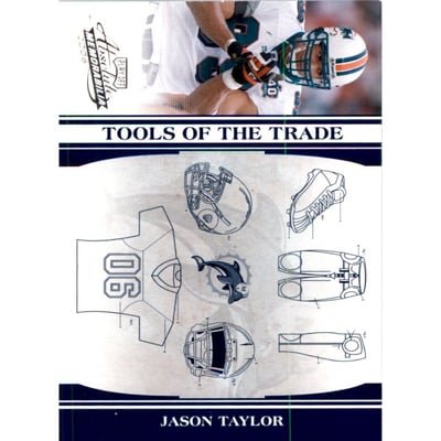 2006 Absolute Memorabilia Tools of the Trade Blue #TOT72 Jason Taylor