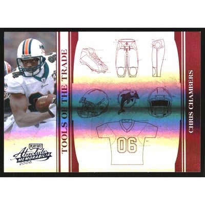 2006 Absolute Memorabilia Tools of the Trade Red Spectrum #TOT30 Chris Chambers