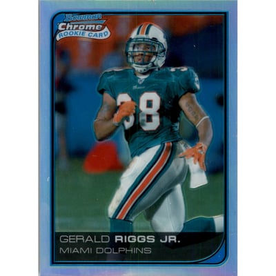 2006 Bowman Chrome Refractors #10 Gerald Riggs