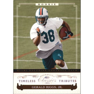 2006 Donruss Classics Timeless Tributes Bronze #172 Gerald Riggs