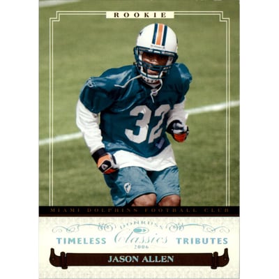 2006 Donruss Classics Timeless Tributes Silver #202 Jason Allen