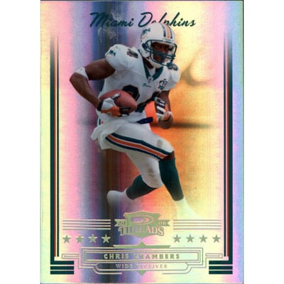 2006 Donruss Threads Gold Holofoil #57 Chris Chambers