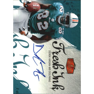 2006 Flair Showcase Fresh Ink #FIHA Derek Hagan