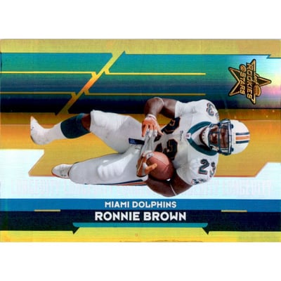 2006 Leaf Rookies and Stars Longevity Gold Parallel #60 Ronnie Brown
