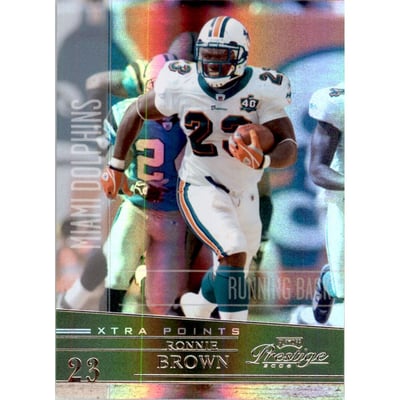 2006 Playoff Prestige Xtra Points Green #85 Ronnie Brown