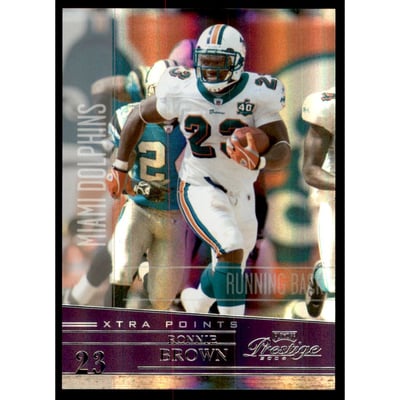 2006 Playoff Prestige Xtra Points Purple #85 Ronnie Brown