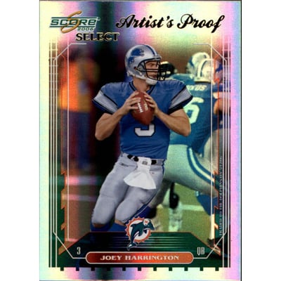 2006 Select Artist's Proof #87 Joey Harrington